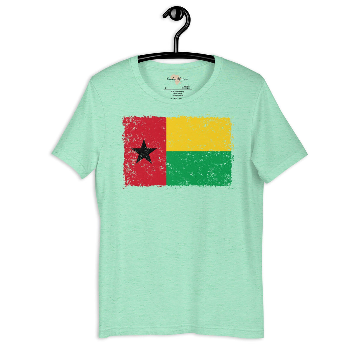 Guinea Bissau grunge unisex tee Funky African