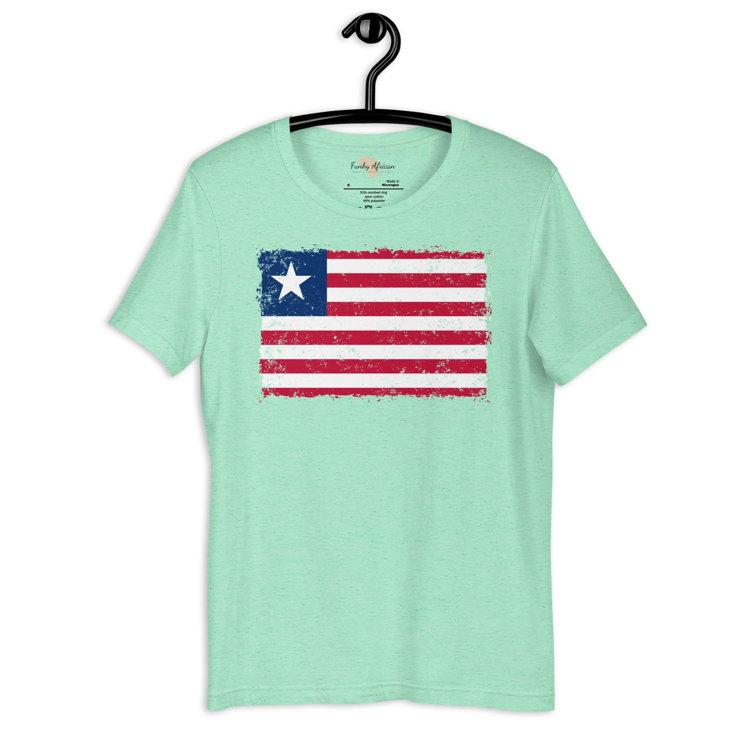 Liberia grunge unisex tee