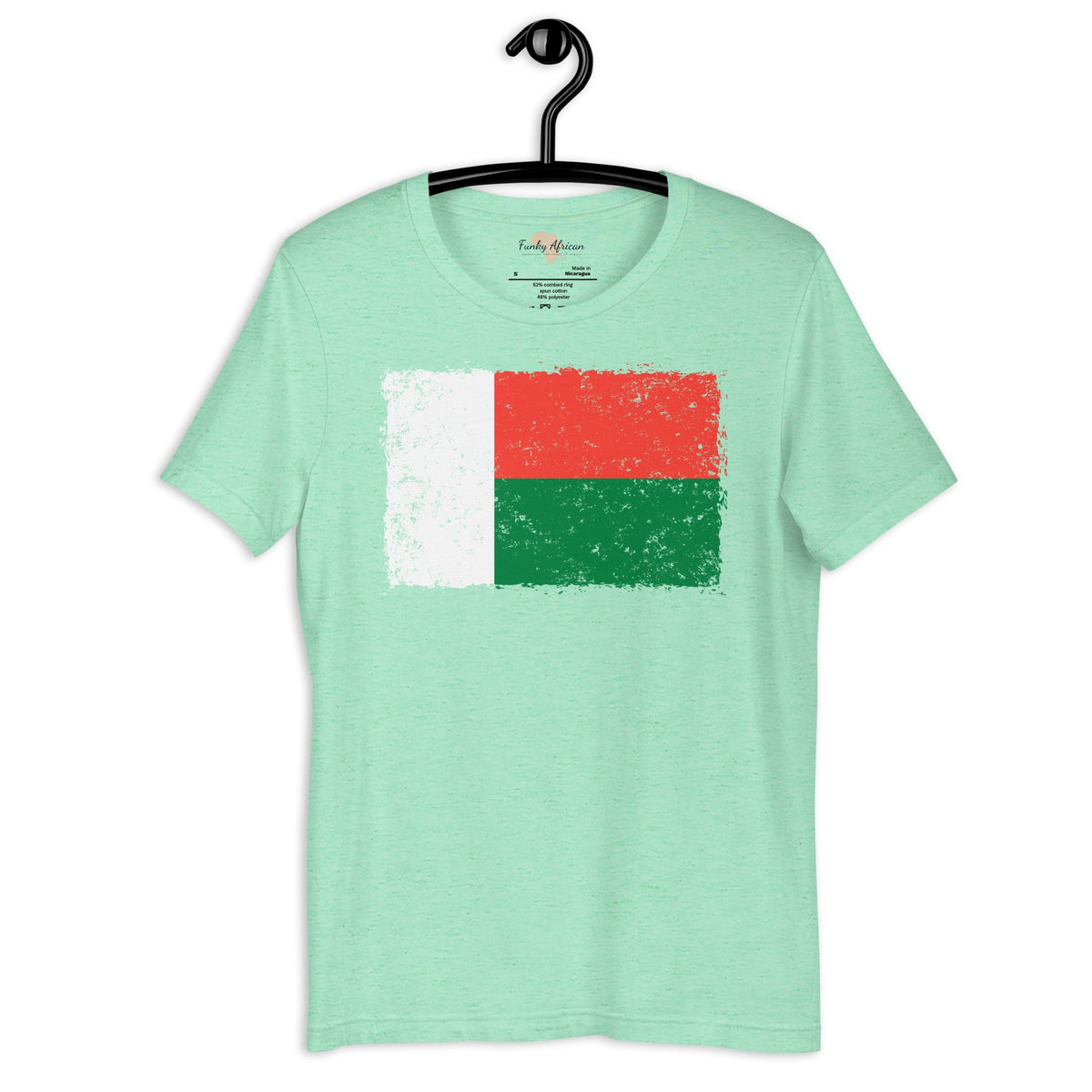 Madagascar grunge unisex tee Funky African