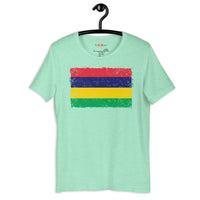 Mauritius grunge unisex tee Funky African