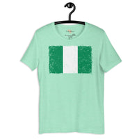 Nigeria grunge unisex tee Funky African