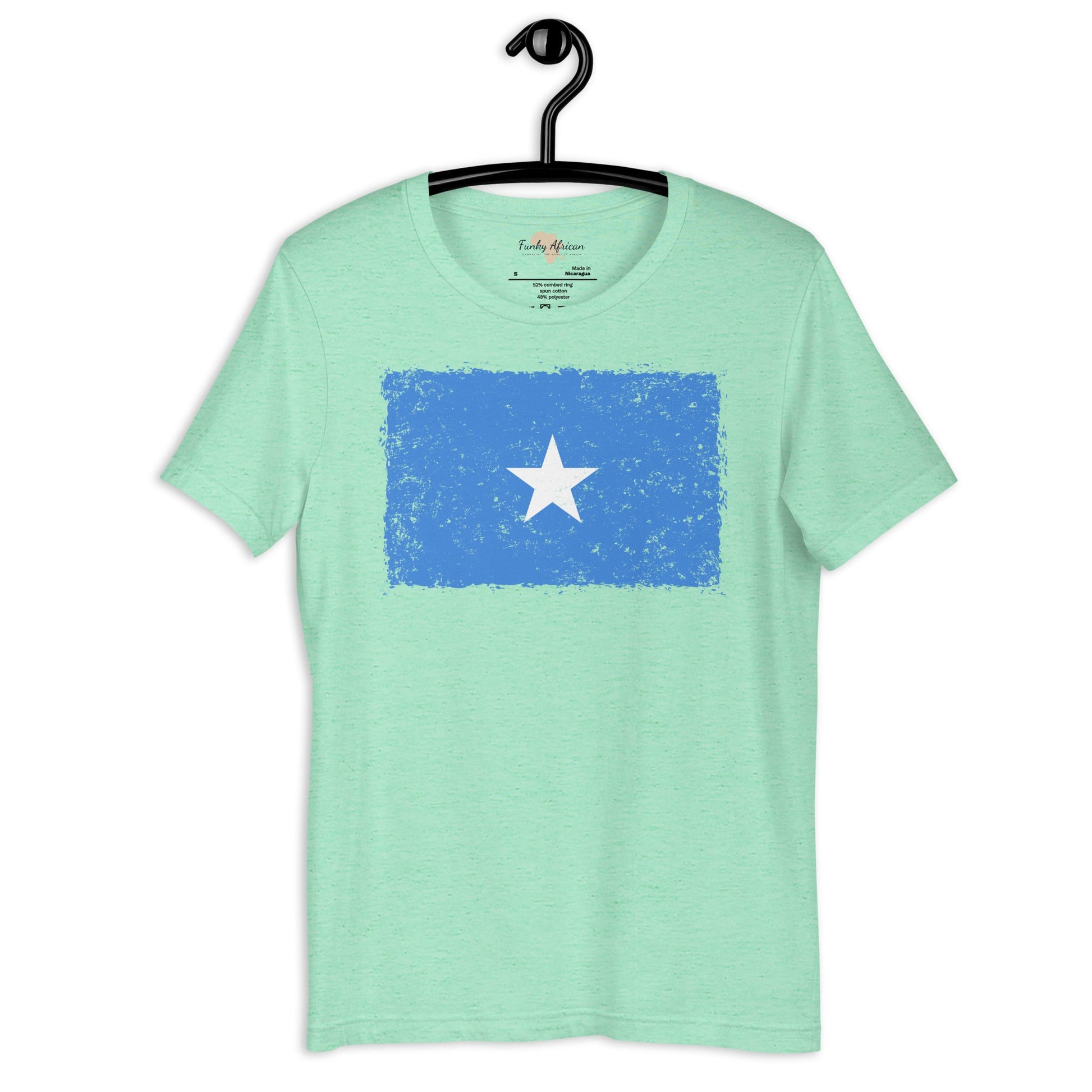 Somalia grunge unisex tee Funky African