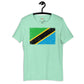 Tanzania grunge unisex tee Funky African