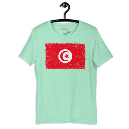 Tunisia grunge unisex tee