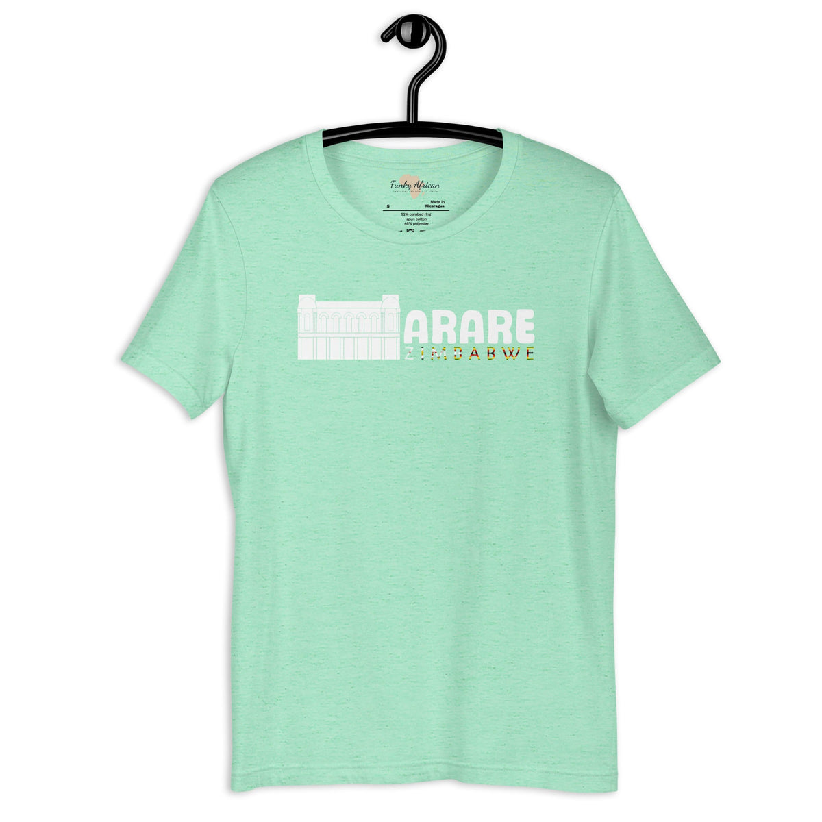 Zimbabwe capital unisex tee Funky African