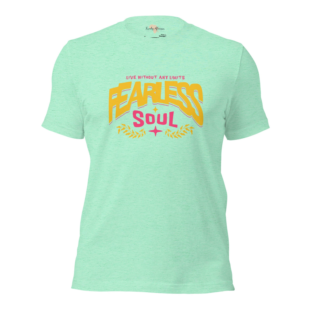 Fearless Soul Unisex t-shirt Funky African