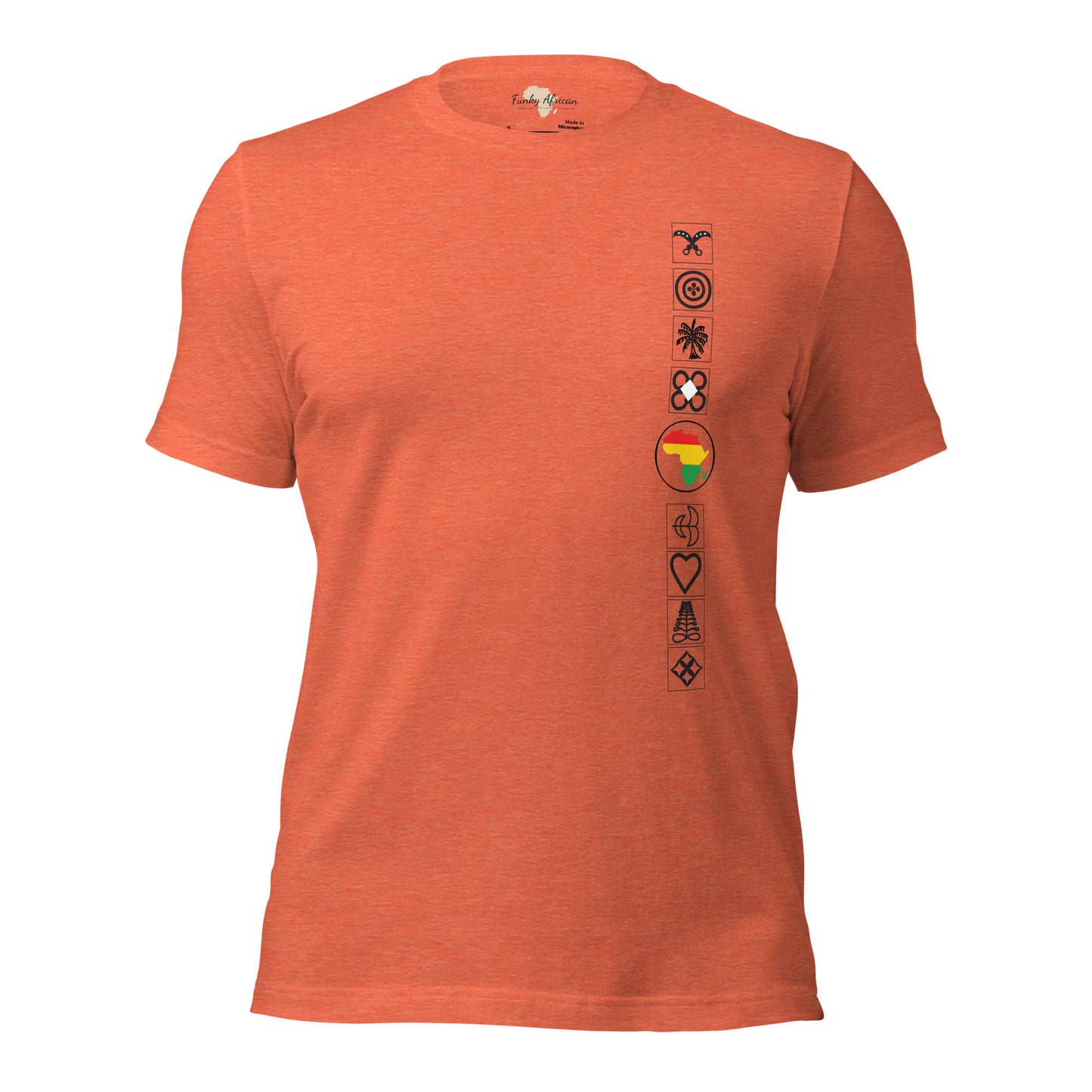 Adinkra Side Unisex t-shirt