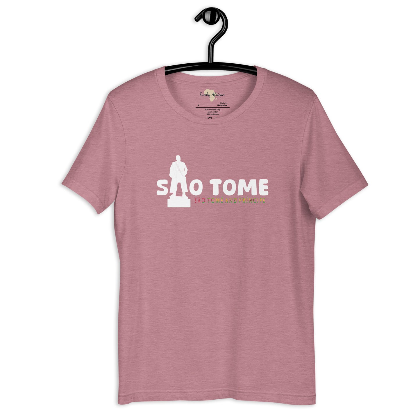 São Tomé and Príncipe capital unisex tee