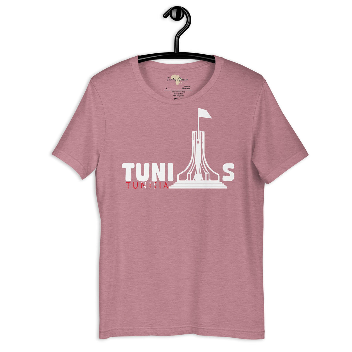 Tunisia capital unisex tee Funky African
