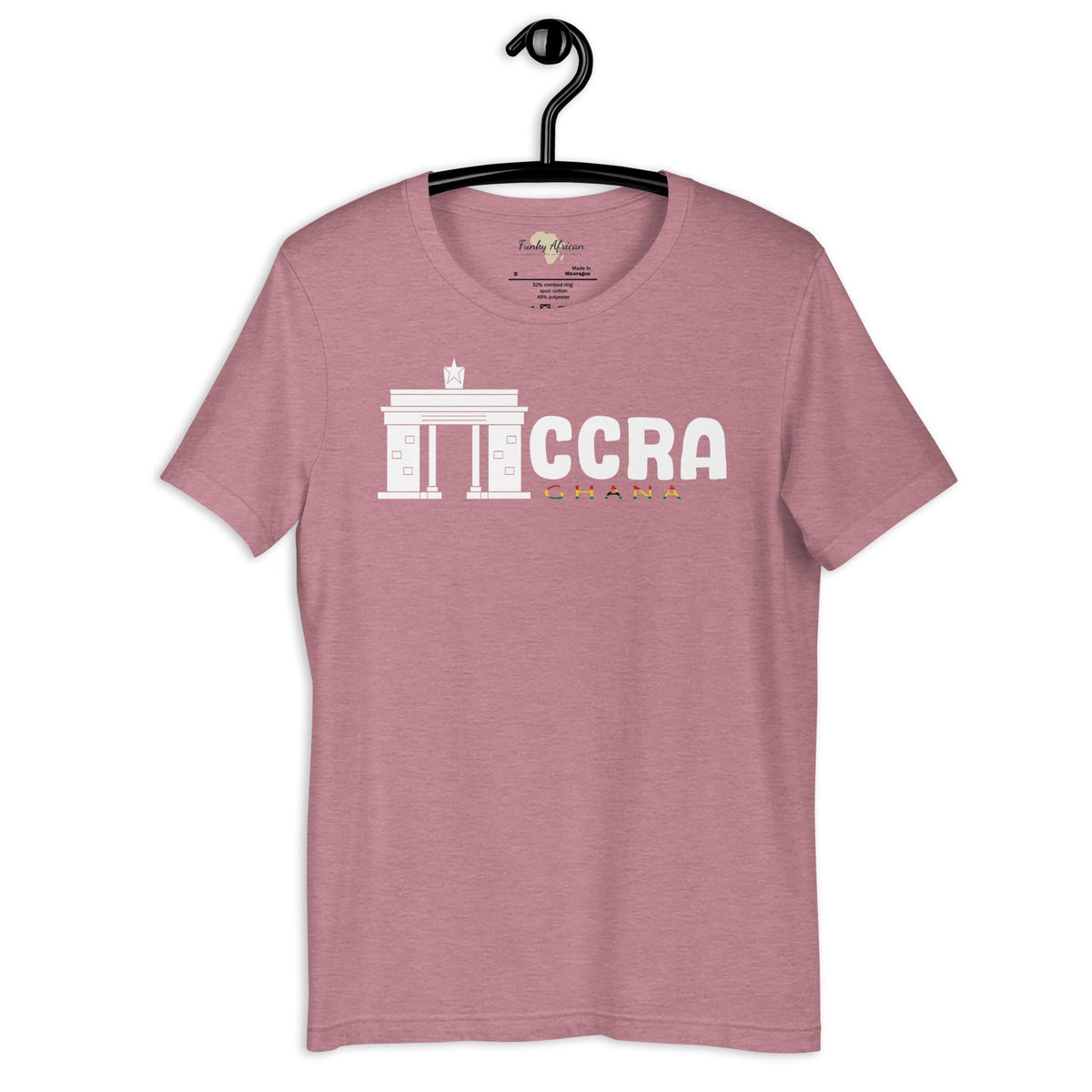 Ghana capital unisex tee Funky African