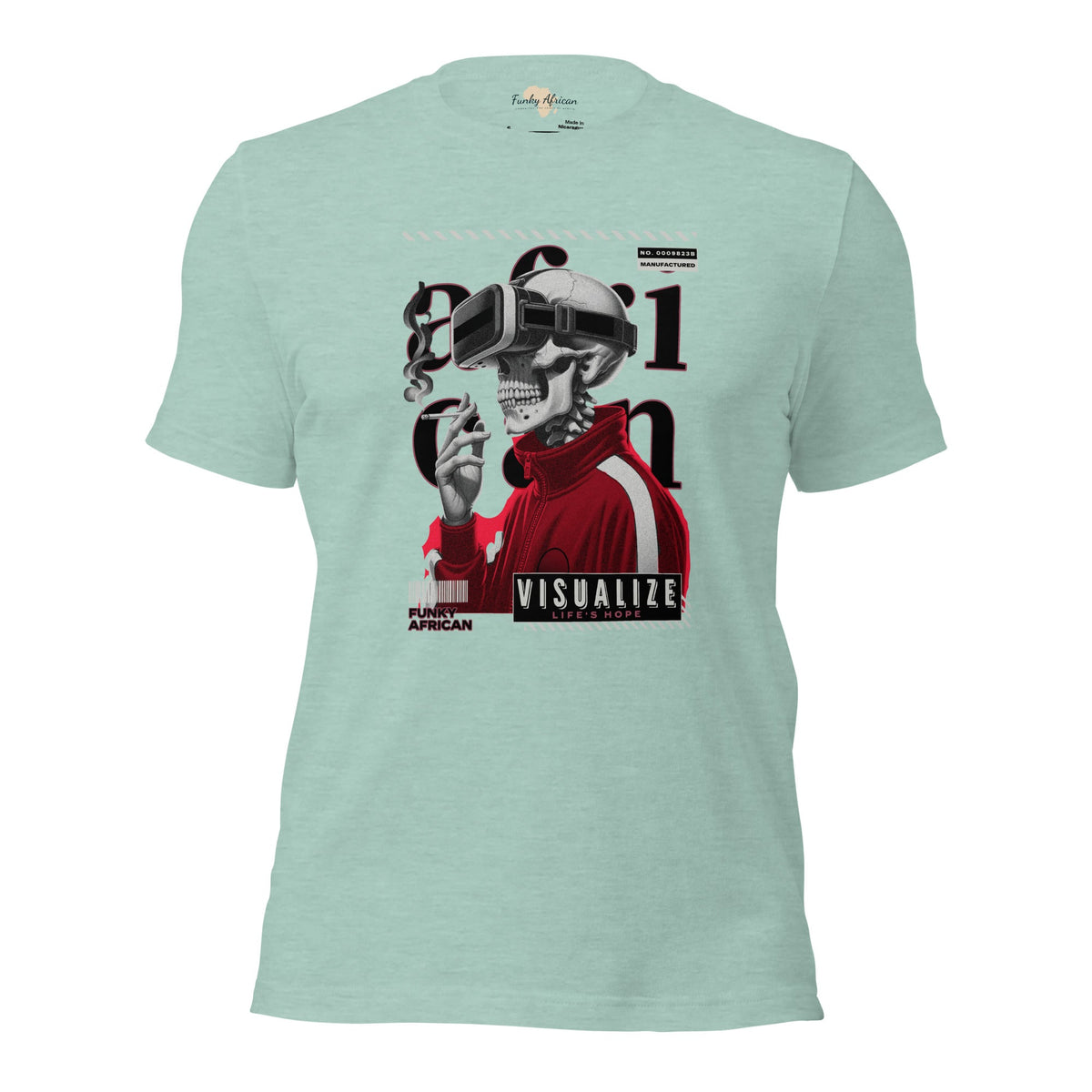 Visualize unisex tee Funky African
