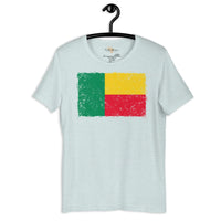Benin grunge unisex tee Funky African