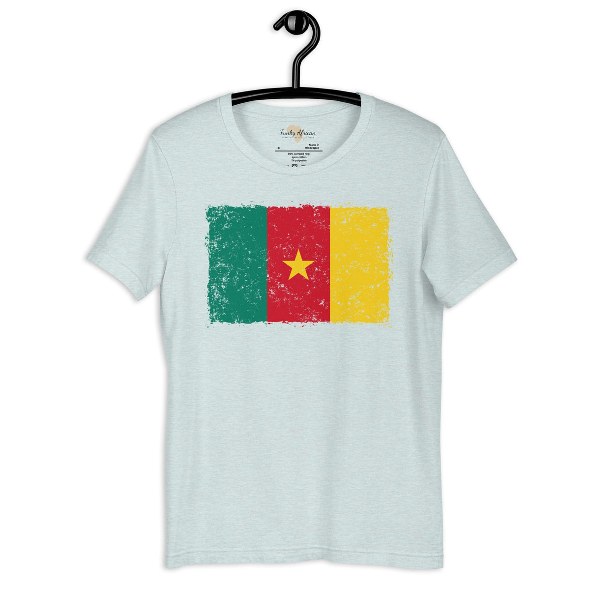 Cameroon  grunge unisex tee Funky African