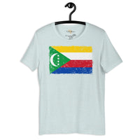 Comoros grunge unisex tee Funky African