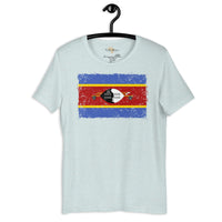 Eswatini grunge unisex tee Funky African