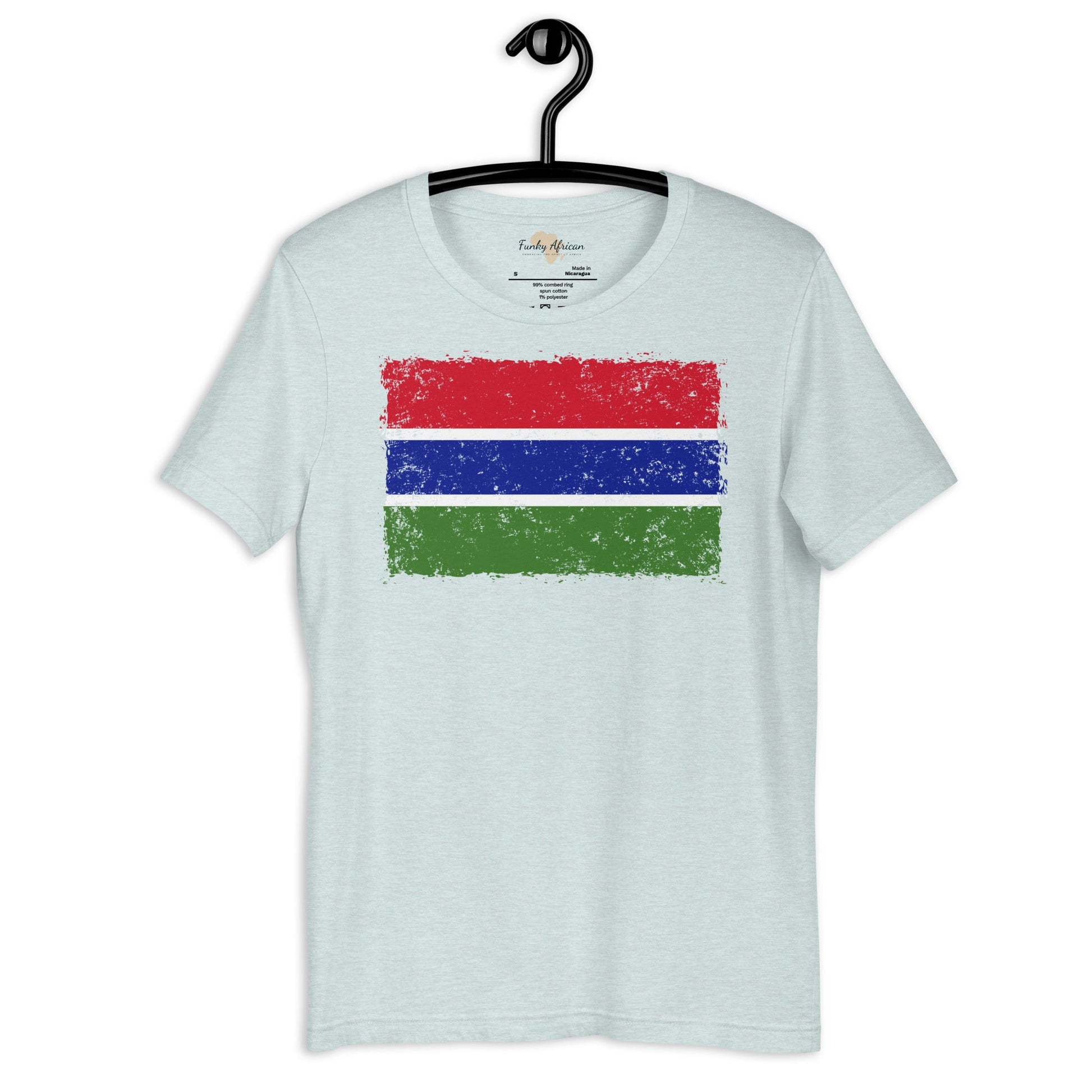 Gambia grunge unisex tee Funky African