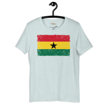 Ghana grunge unisex tee