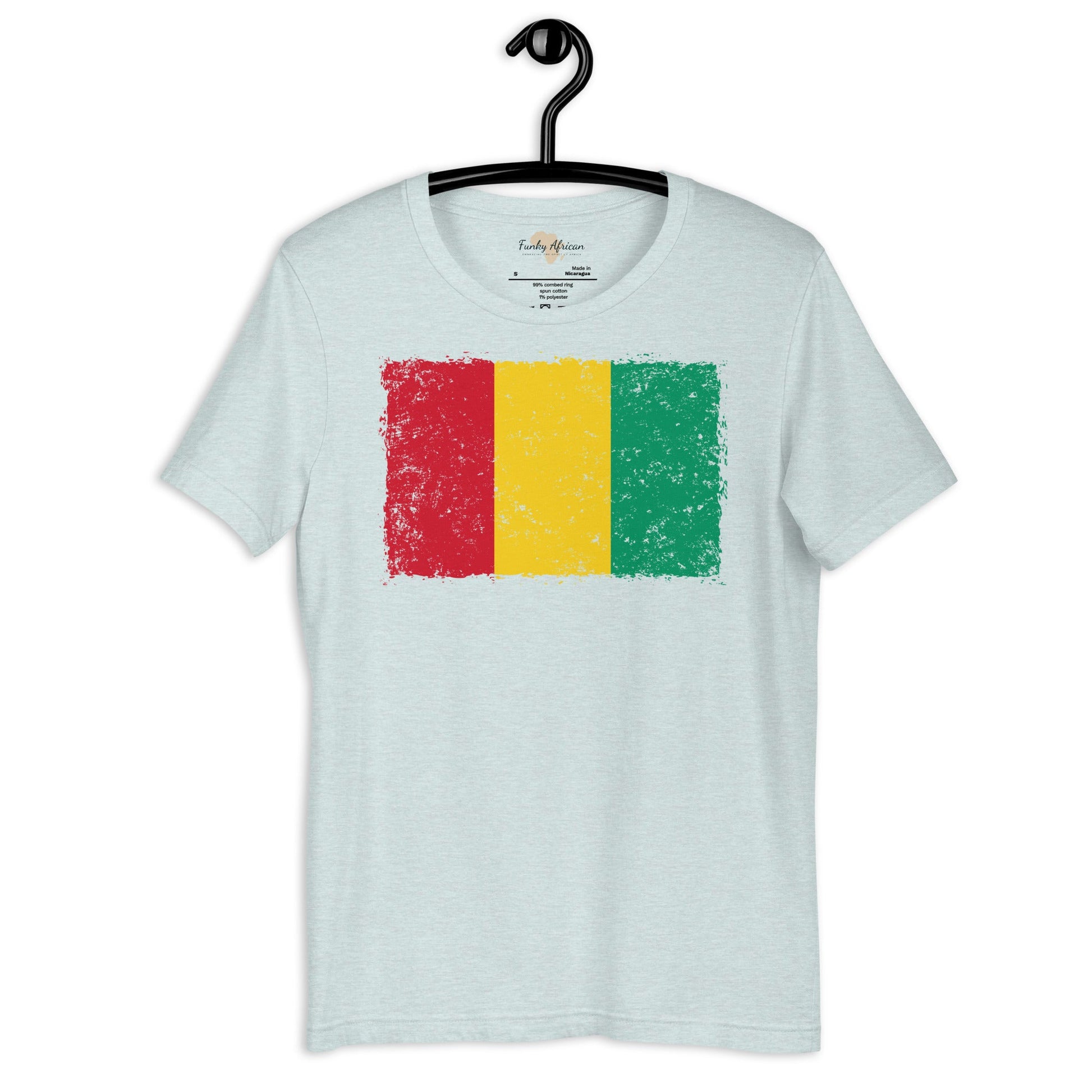 Guinean grunge unisex tee Funky African