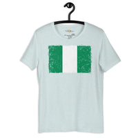 Nigeria grunge unisex tee Funky African