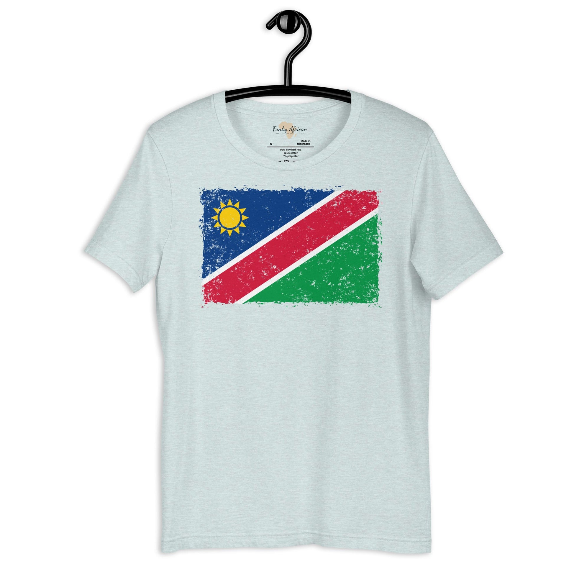 Namibia grunge unisex tee Funky African