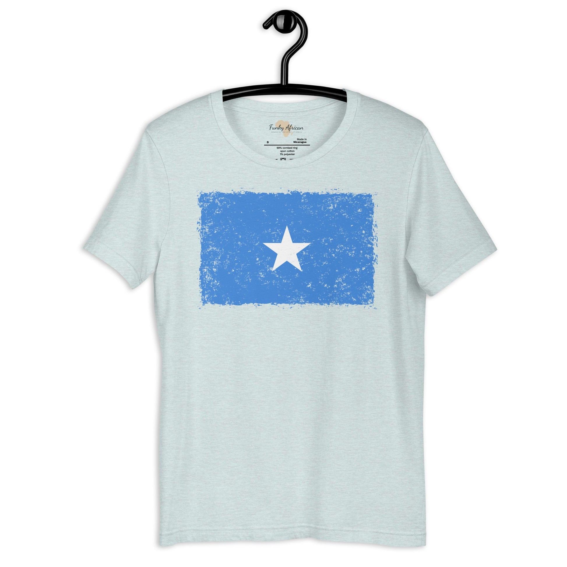 Somalia grunge unisex tee Funky African
