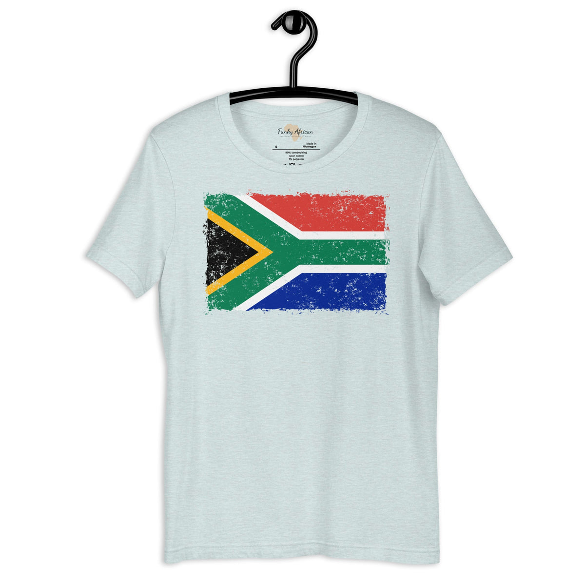 South African grunge unisex tee Funky African