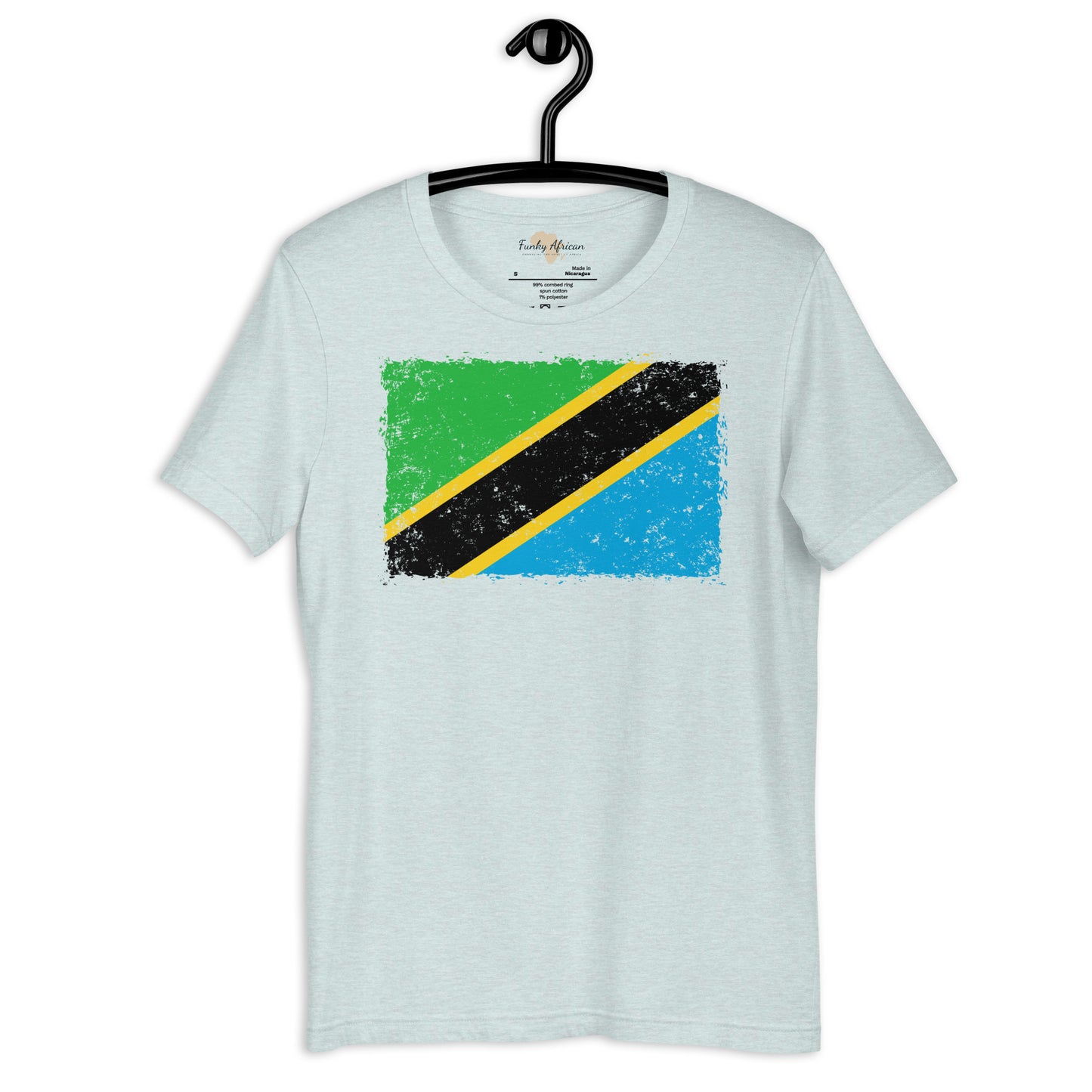 Tanzania grunge unisex tee