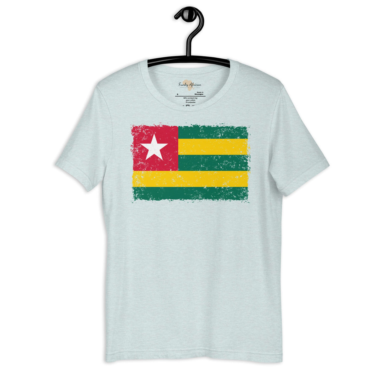 Togo grunge unisex tee Funky African