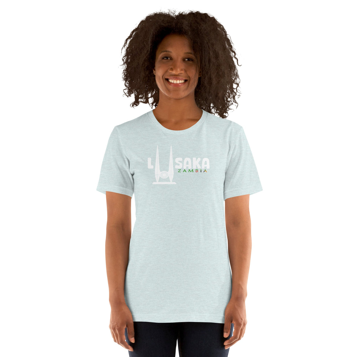 Zambia capital unisex tee Funky African