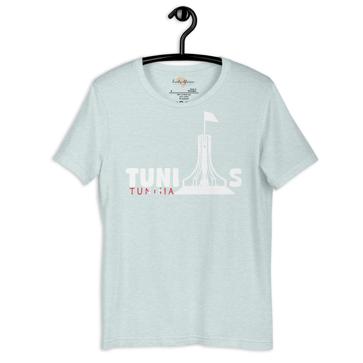 Tunisia capital unisex tee Funky African