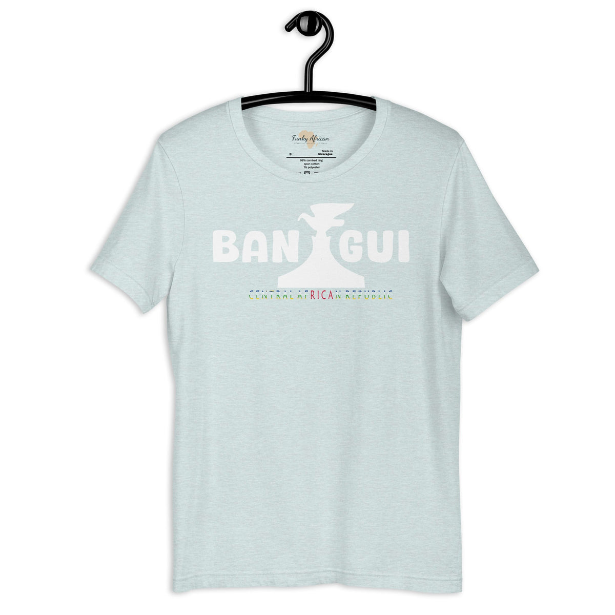 Central African Republic capital unisex tee Funky African