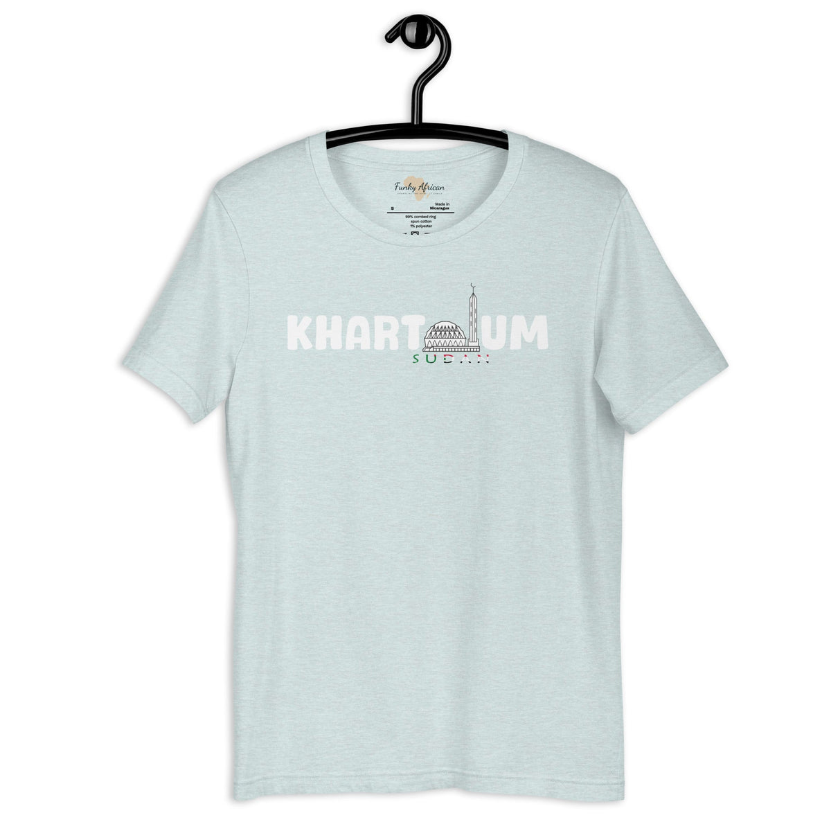 Sudan capital unisex tee Funky African