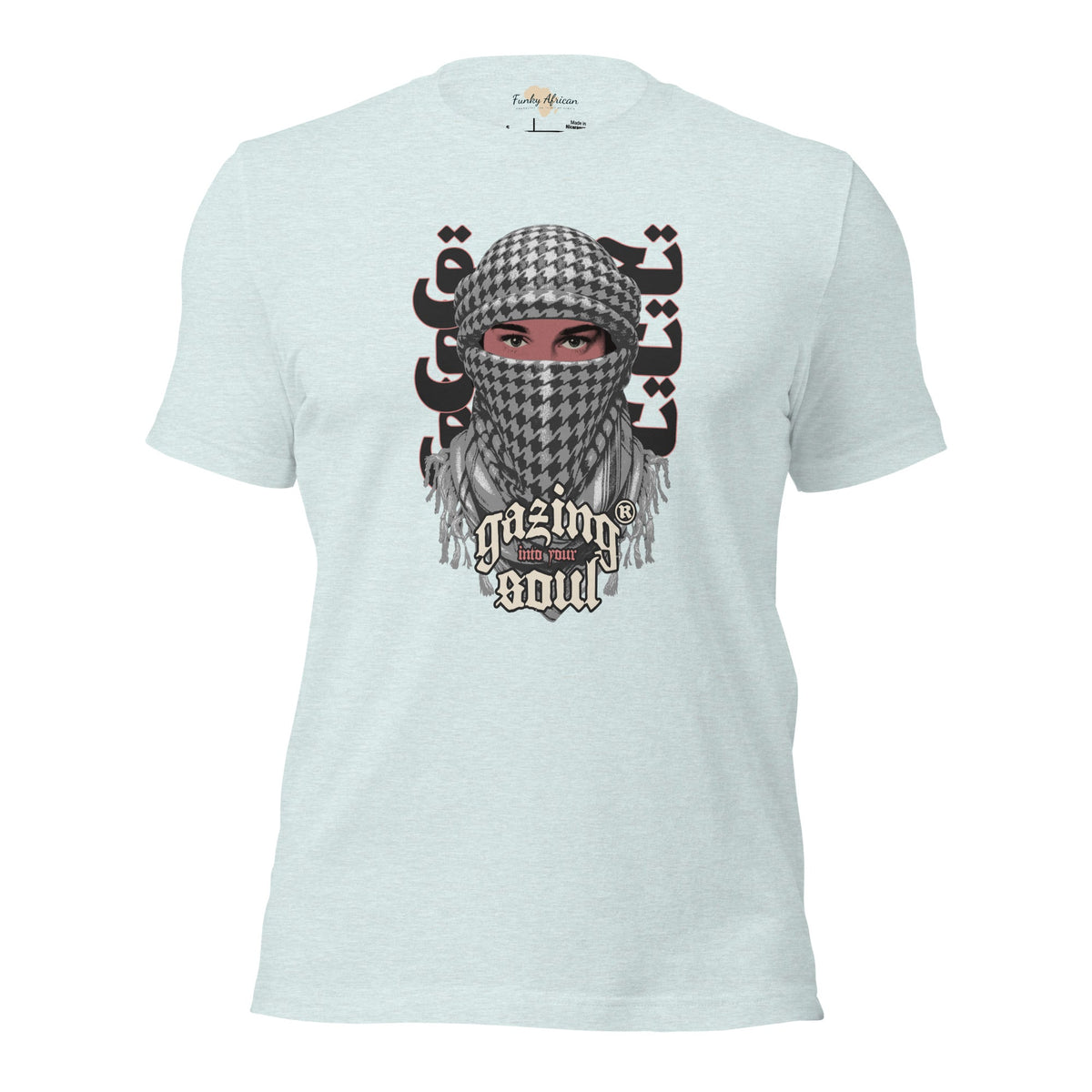 Gazing into your soul unisex tee Funky African