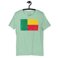 Benin grunge unisex tee Funky African