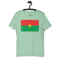 Burkina Faso grunge unisex tee Funky African