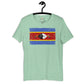 Eswatini grunge unisex tee Funky African