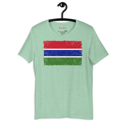 Gambia grunge unisex tee