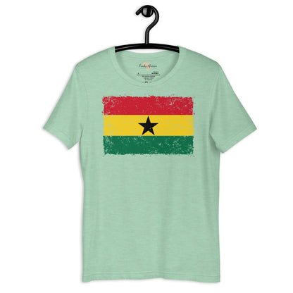 Ghana grunge unisex tee