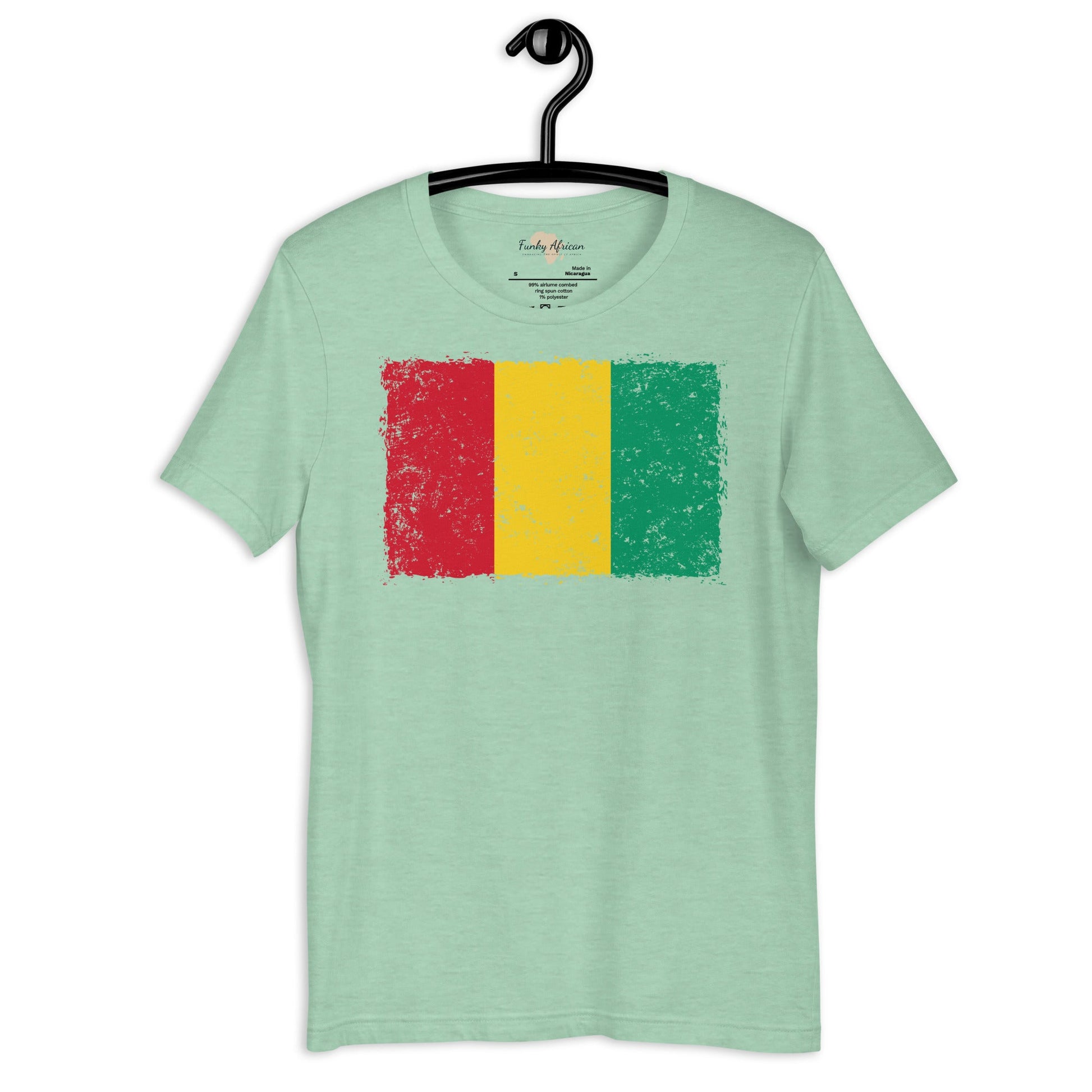 Guinean grunge unisex tee Funky African