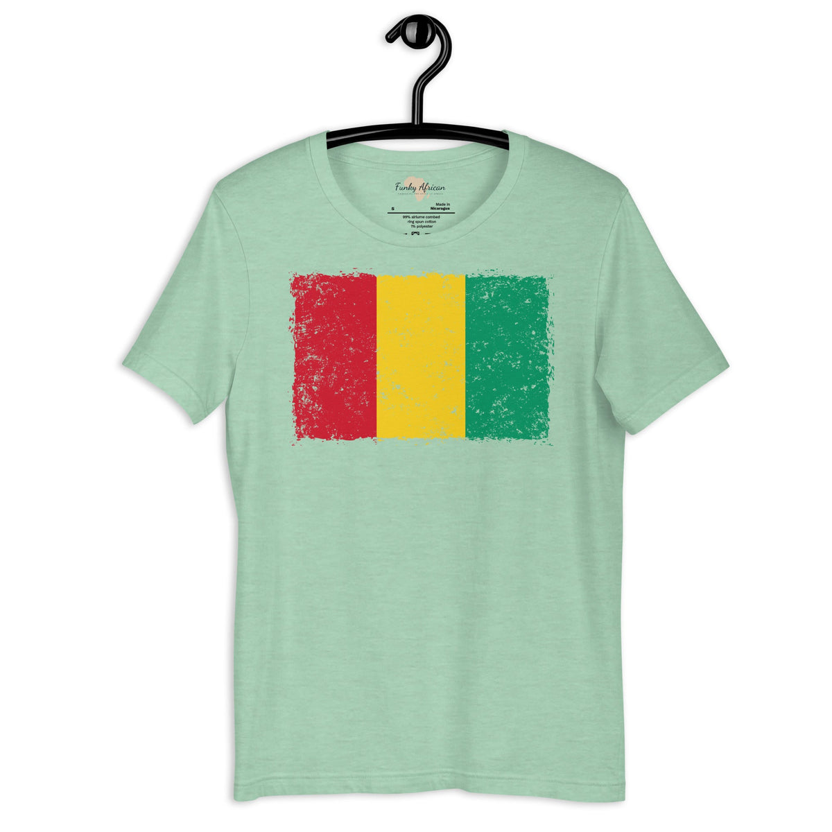 Guinean grunge unisex tee Funky African