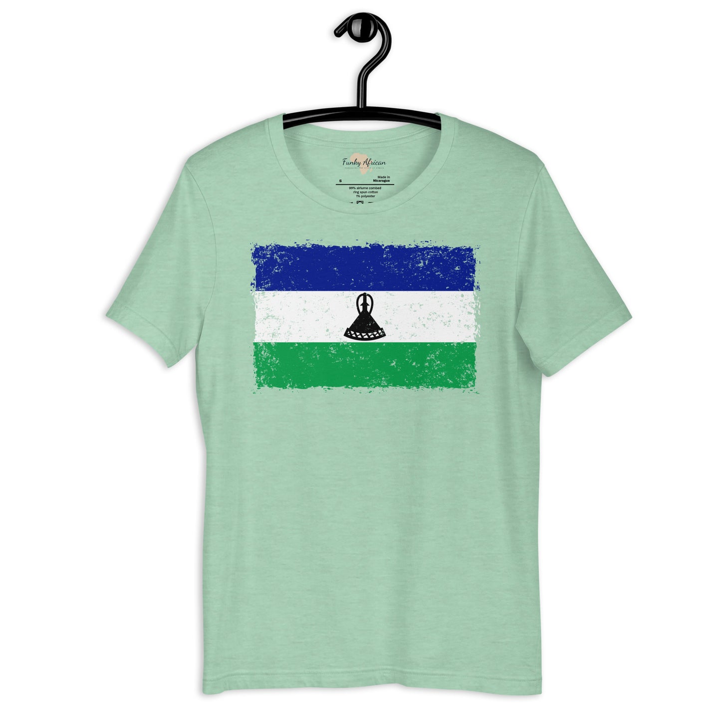 Lesotho grunge unisex tee