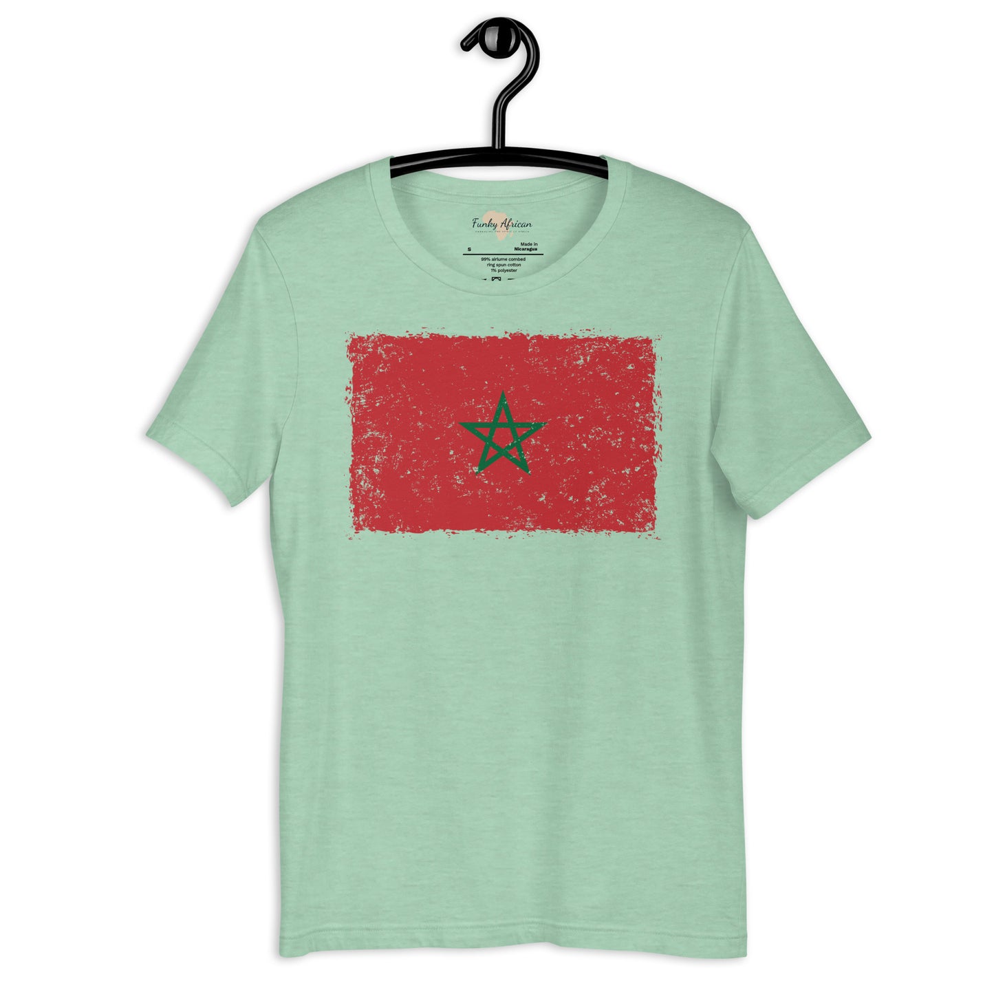 Morocco grunge unisex tee