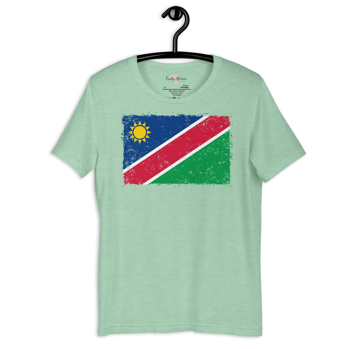 Namibia grunge unisex tee Funky African