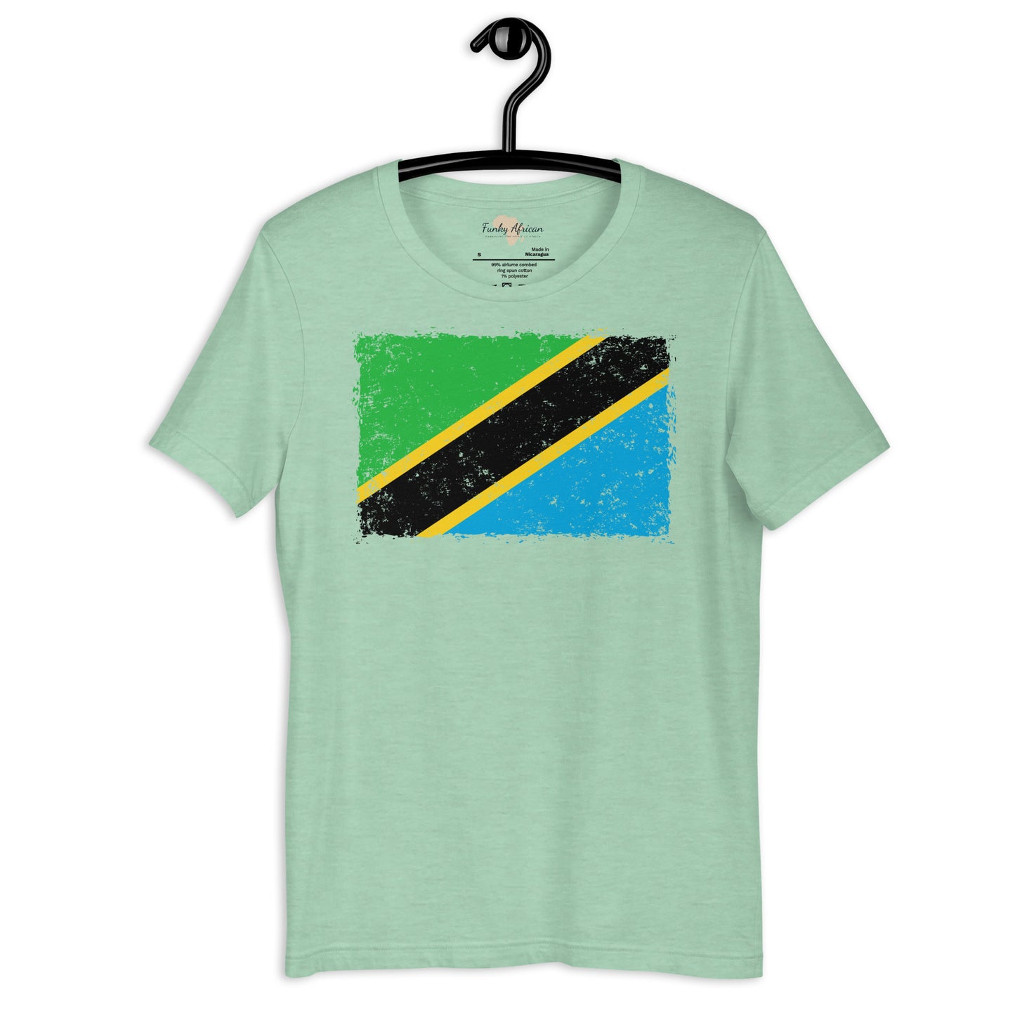 Tanzania grunge unisex tee