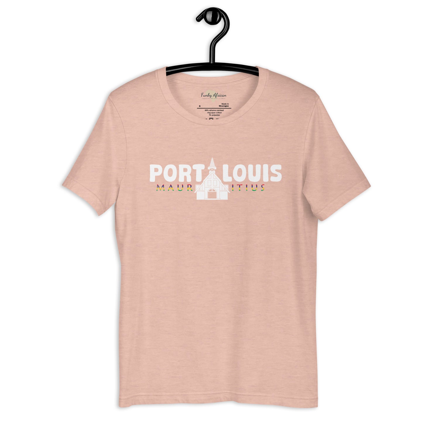 Mauritius capital unisex tee