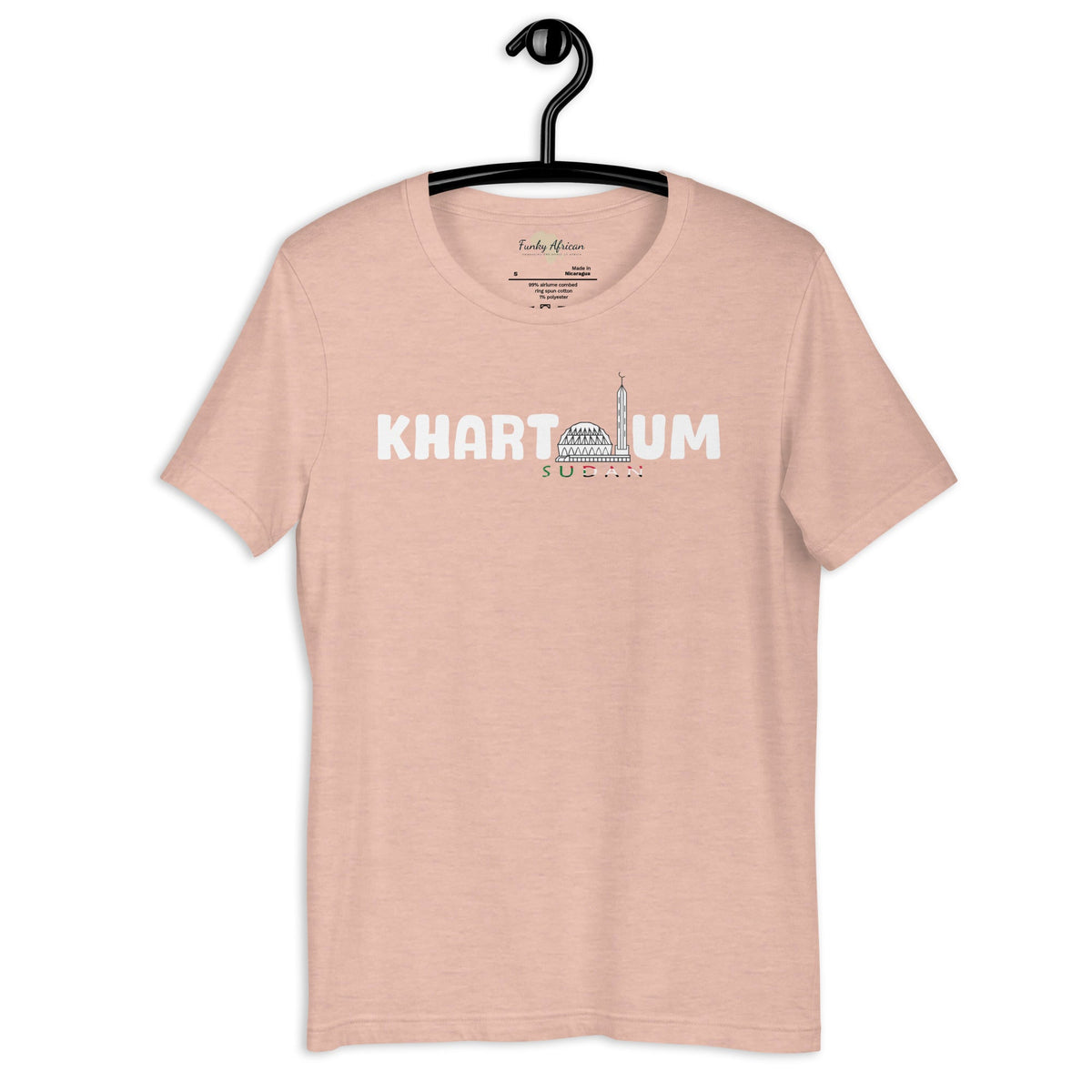 Sudan capital unisex tee Funky African