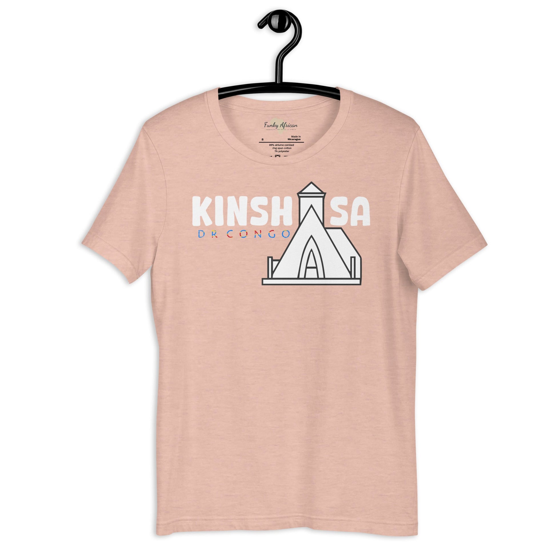 DR Congo capital unisex tee Funky African