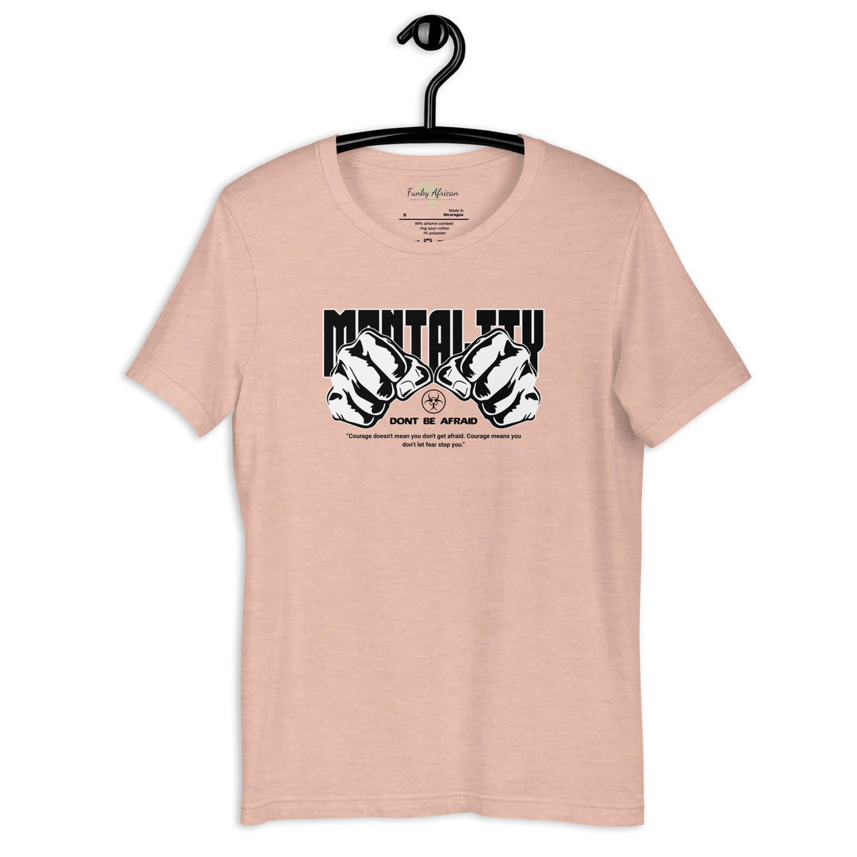 Mentality Unisex tee Funky African