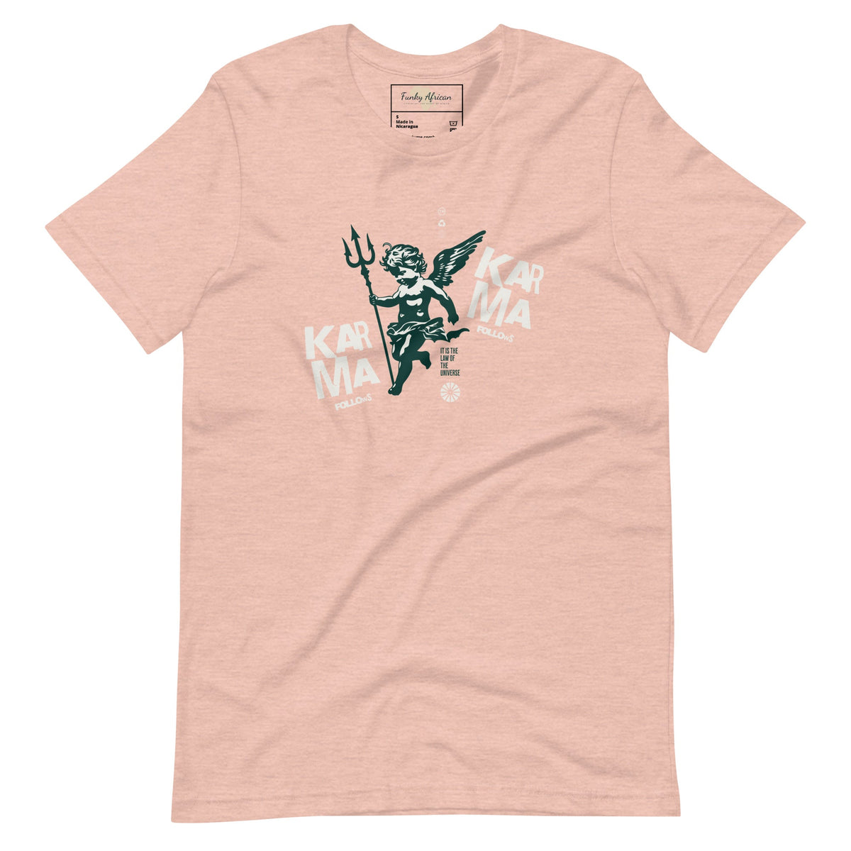 Karma follows unisex tee Funky African