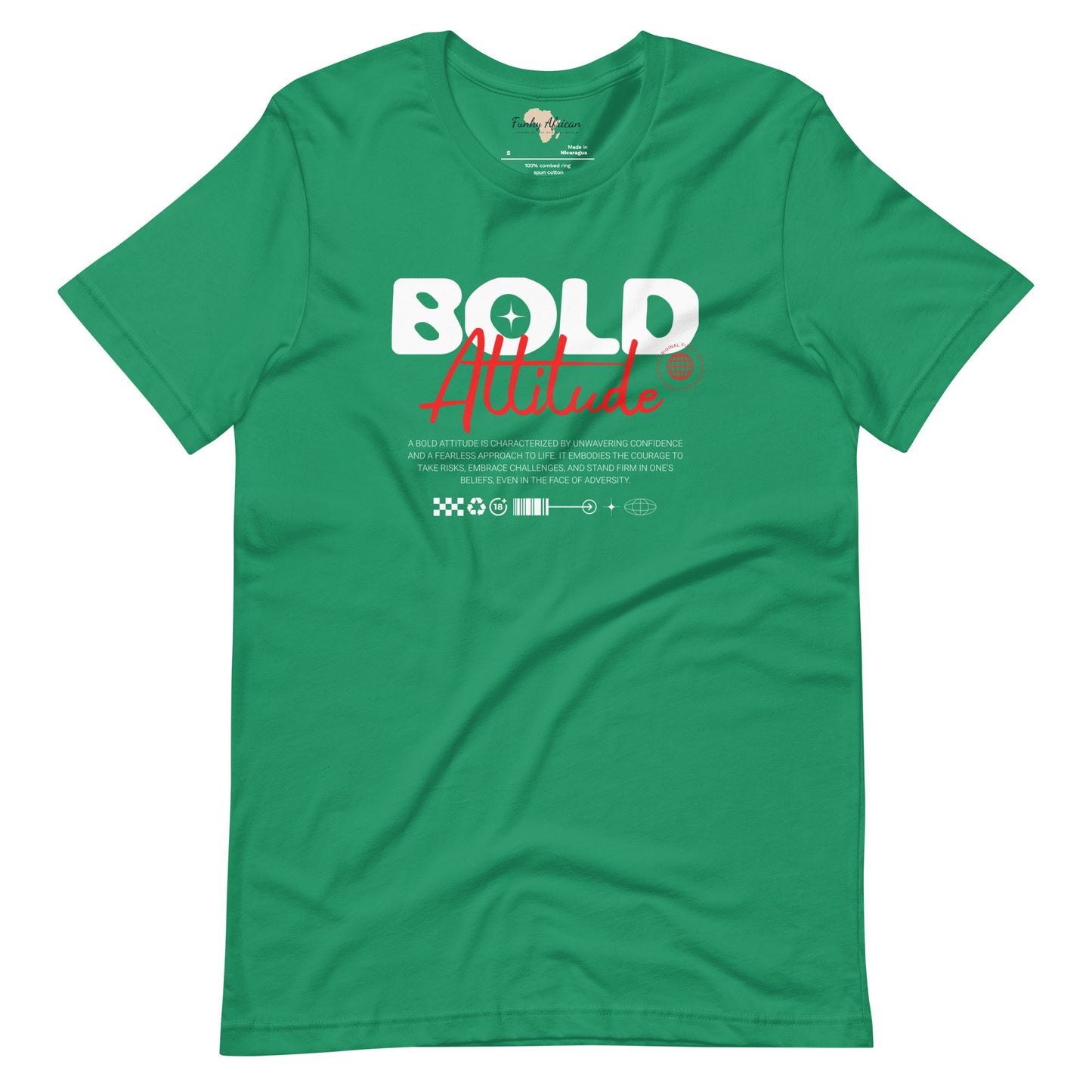 Bold Attitude unisex tee